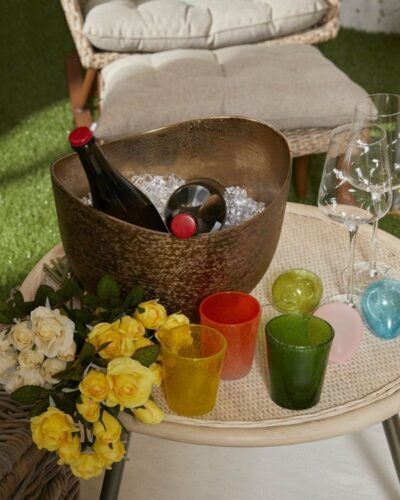 Mesa Auxiliar Rattan Elegance