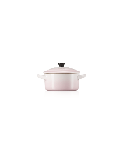 Mini Cocotte Redonda Shell Pink - Le Creuset
