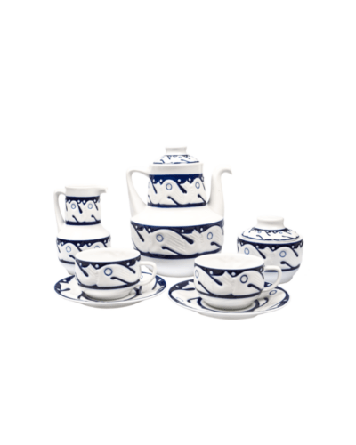 Juego de Té 6 servicios Peixes Azules - Sargadelos