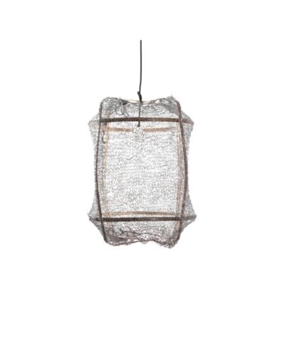 Lámpara Sisal Net Grey