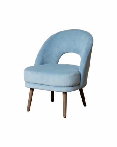 Sillón Canalé Azul Claro