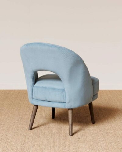 Sillón Canalé Azul Claro